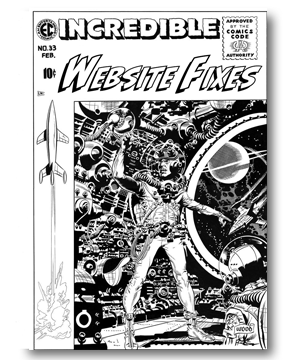 how to fix a broken website